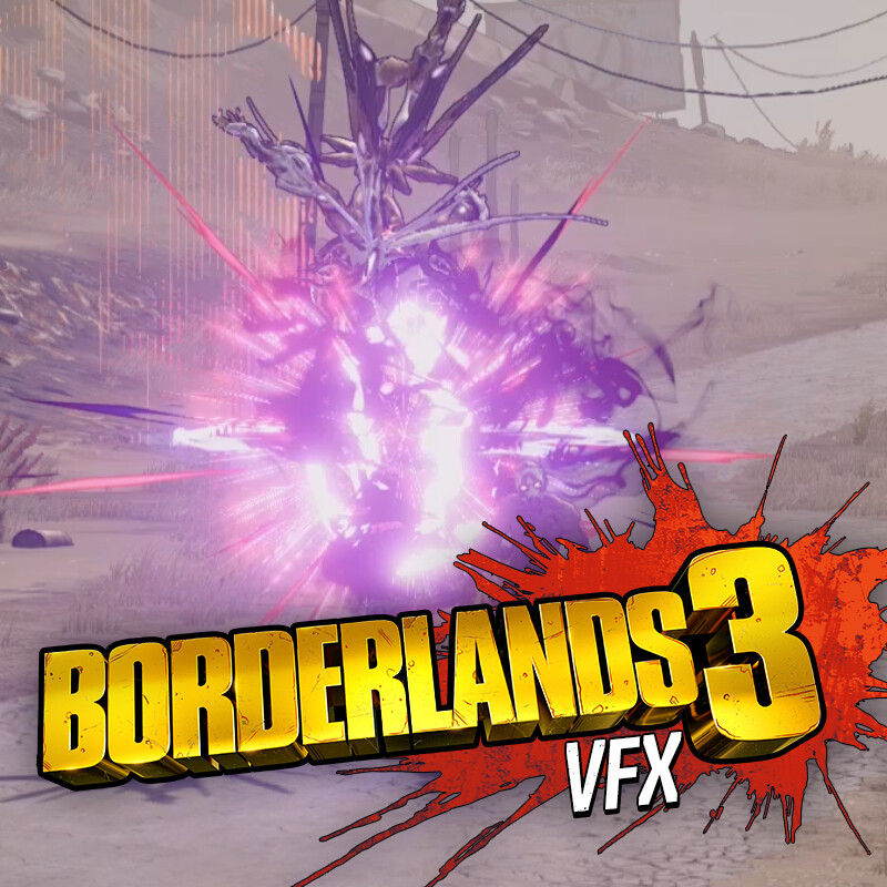 ArtStation Borderlands 3 Visual Effects Guardians