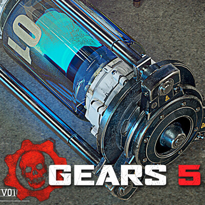 Gears 5-Various Prop Designs & Exploration