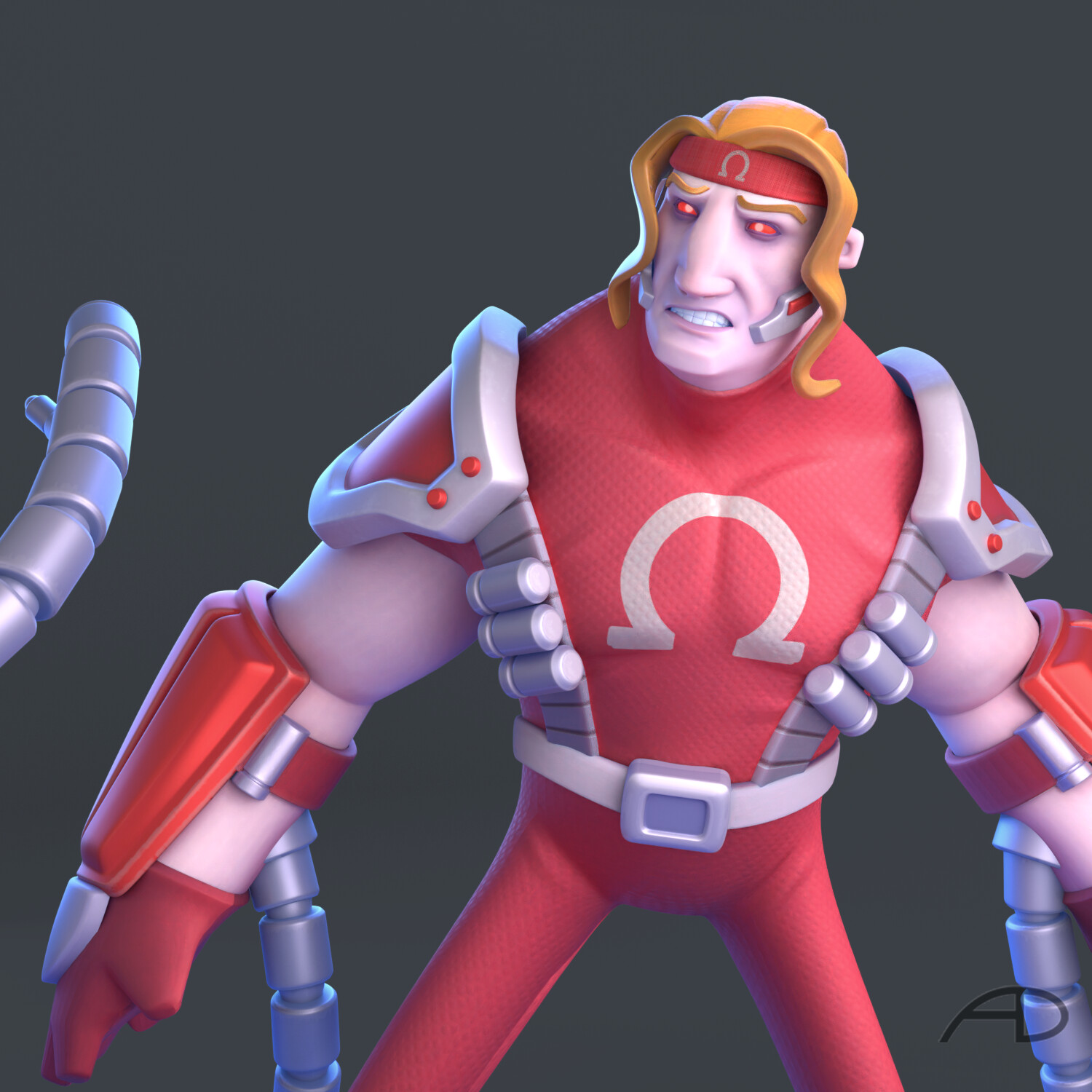 Stylized Omega Red