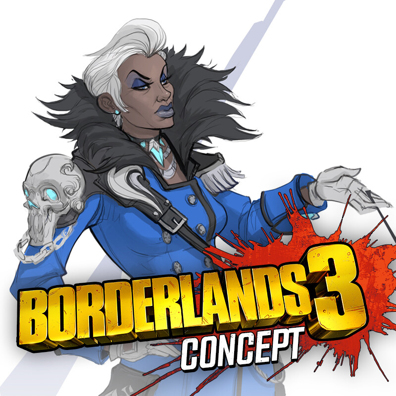 ArtStation Borderlands 3 Aurelia
