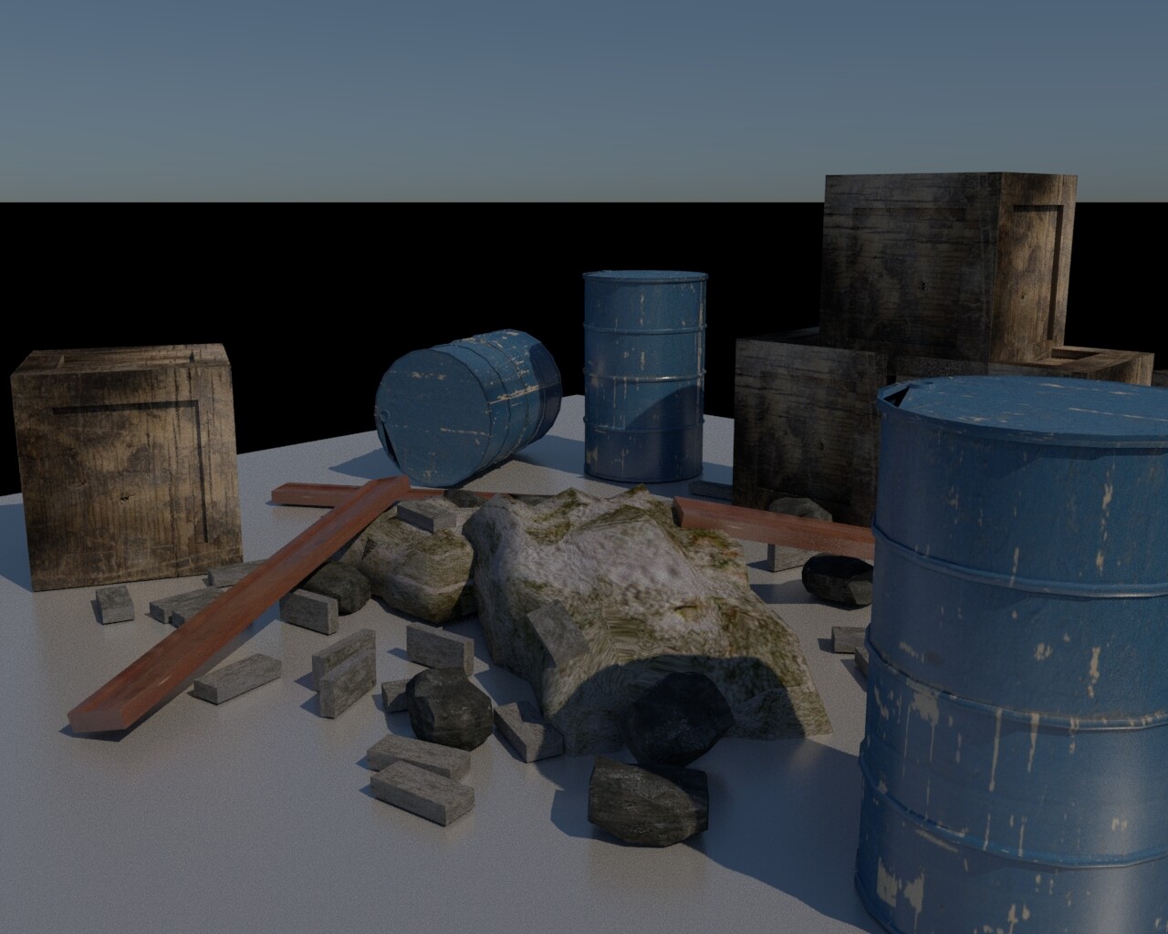 ArtStation - Props Modelling