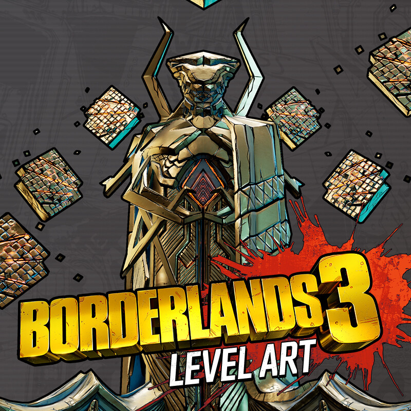 ArtStation Borderlands 3 Eridian Statue