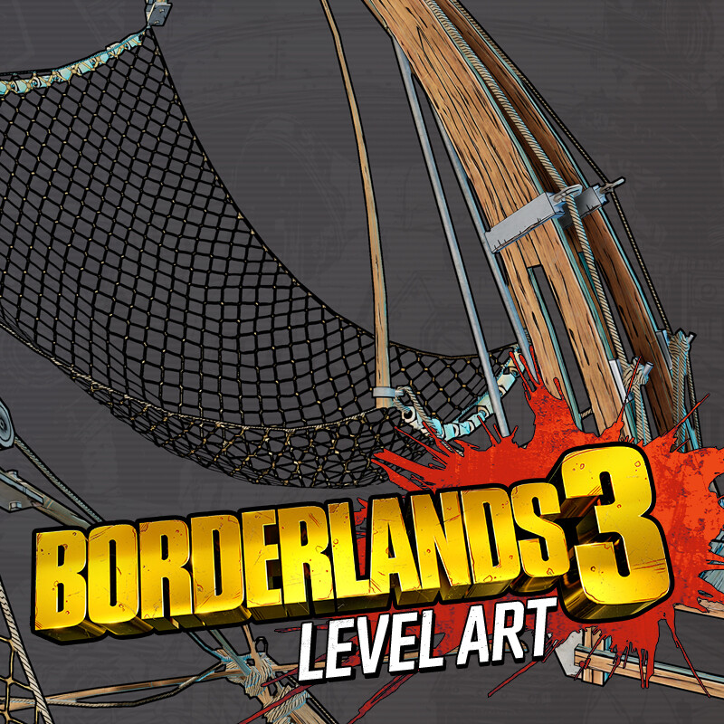 ArtStation Borderlands 3 Fishing Net