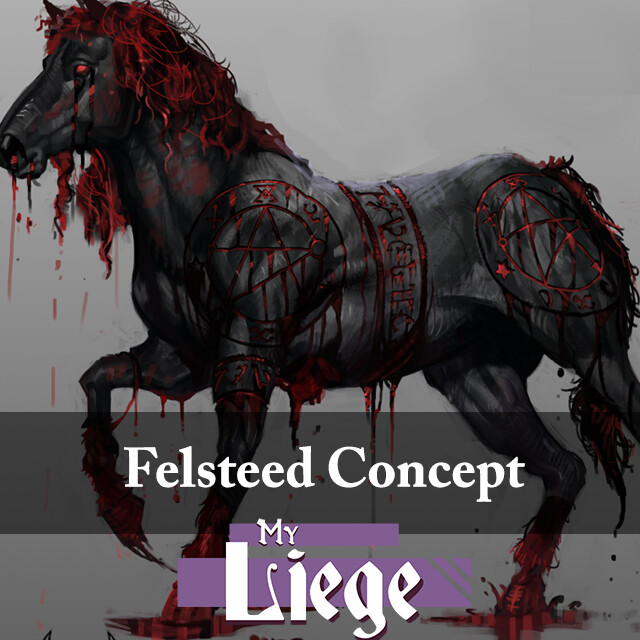 ArtStation Felsteed Concept