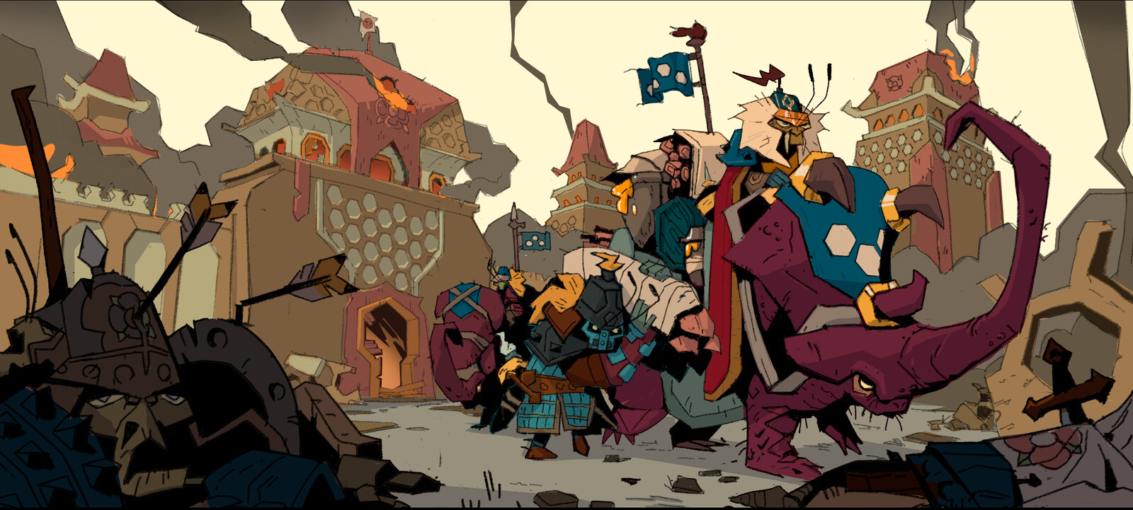 Bee Huns: Visual Development