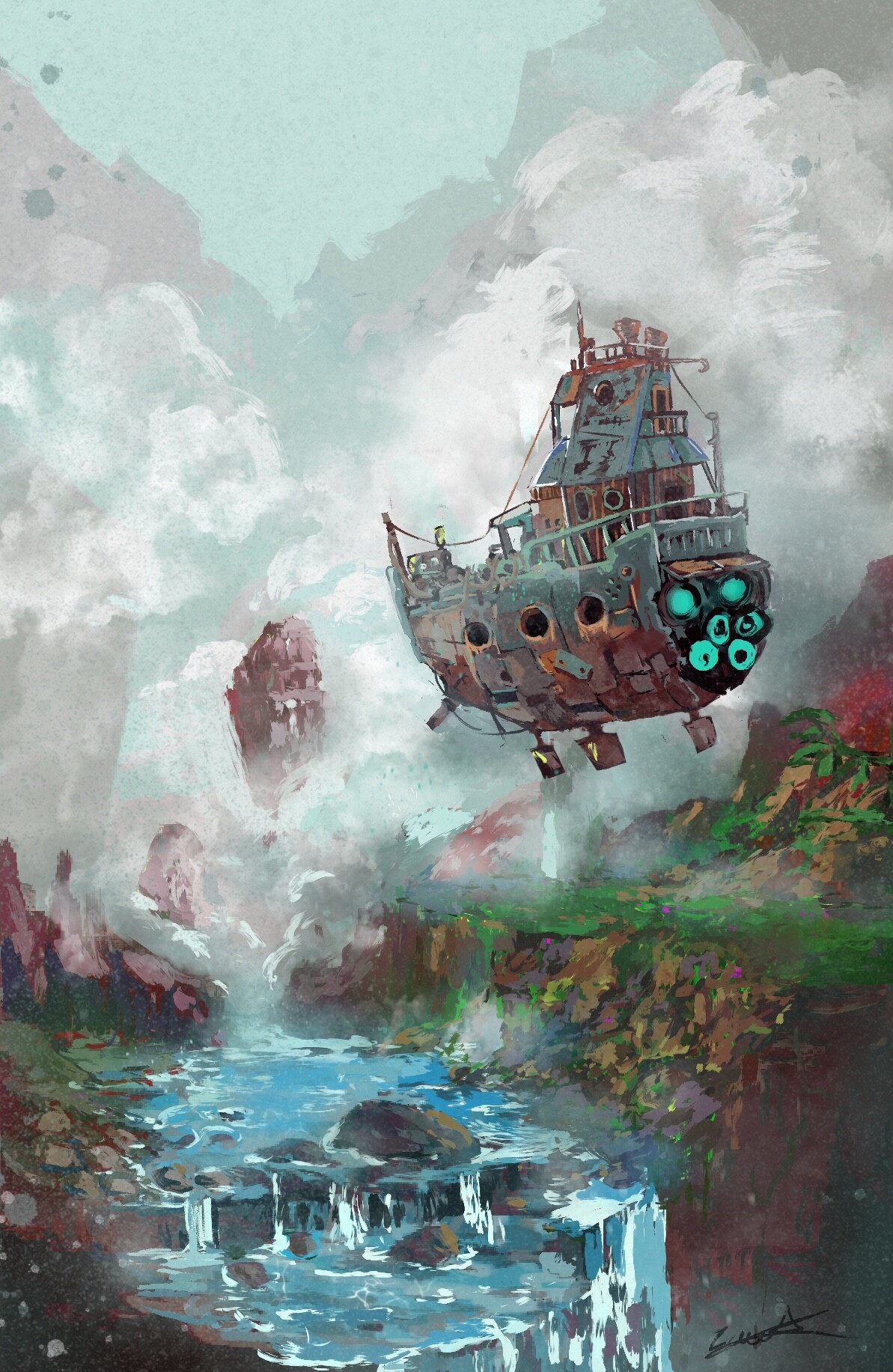 ArtStation - To the End of the World!