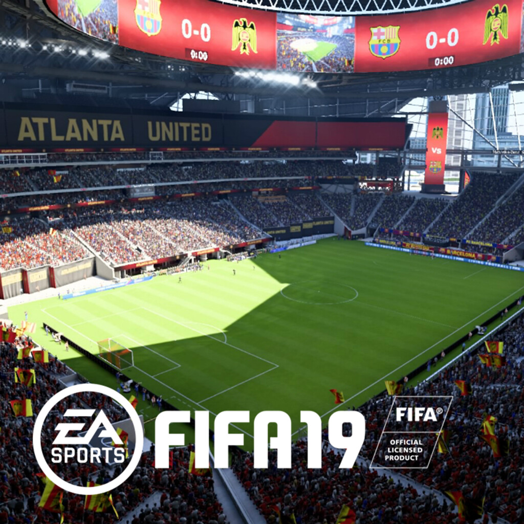 ArtStation - Fifa 19 - Atlanta - Modeling & Texturing