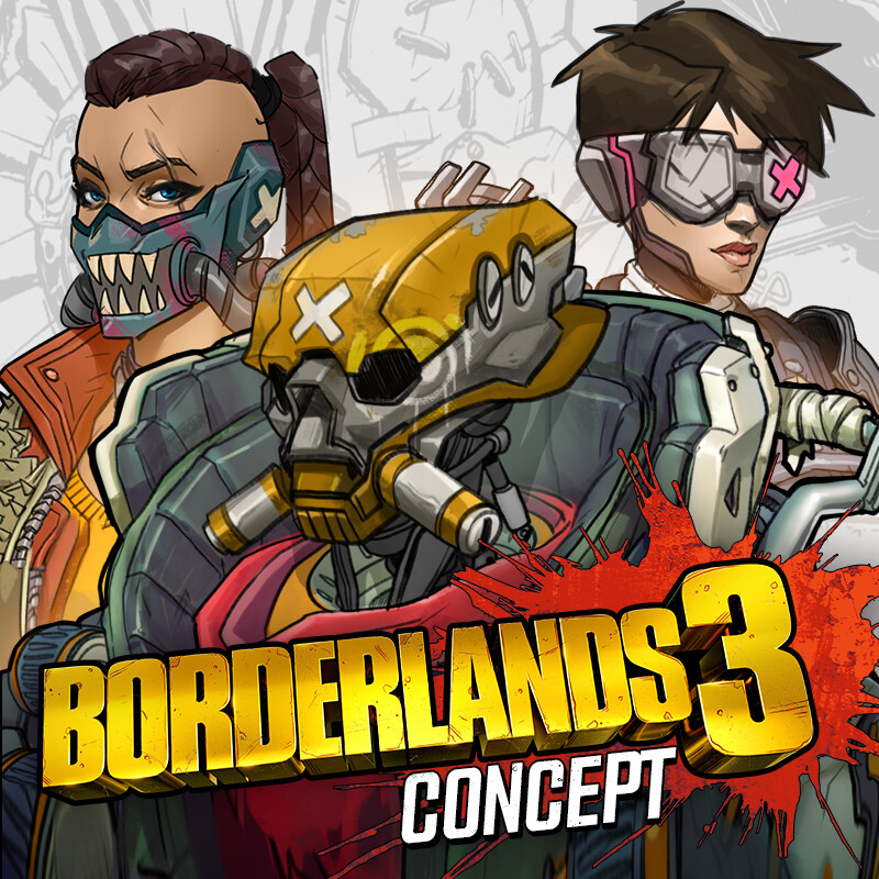 Borderlands 3 Head Variants Concepts