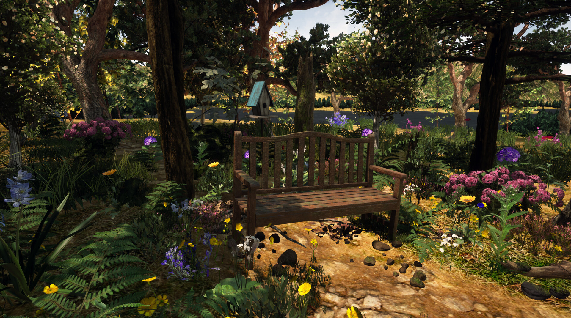 ArtStation - The Forgotten Bench (UE4)