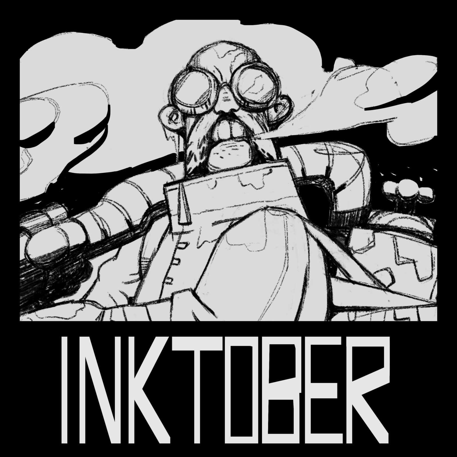 Inktober Character Sketch Vol.1