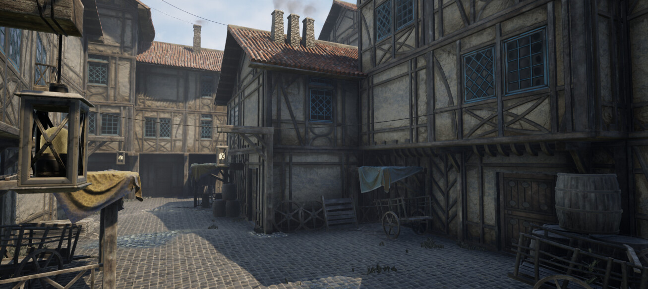 ArtStation - Medieval Streets