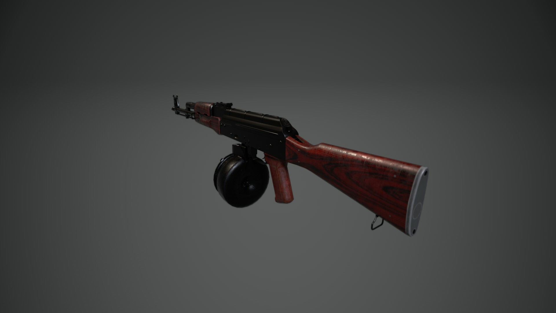 Artstation Ak 47 With Drum Magazin Robin Sacht - custom ak 47 with drum mag roblox