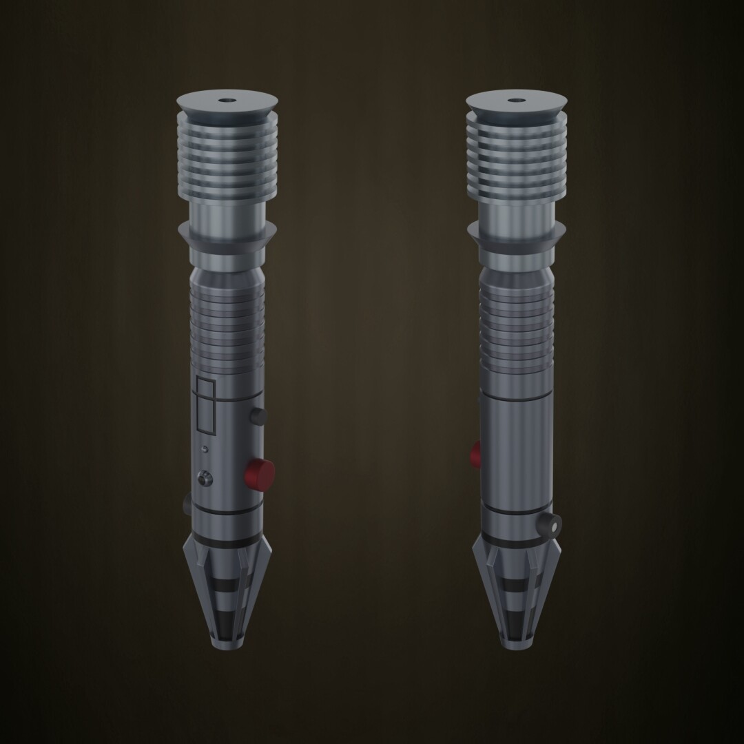 ArtStation - Ploo Koon Lightsaber