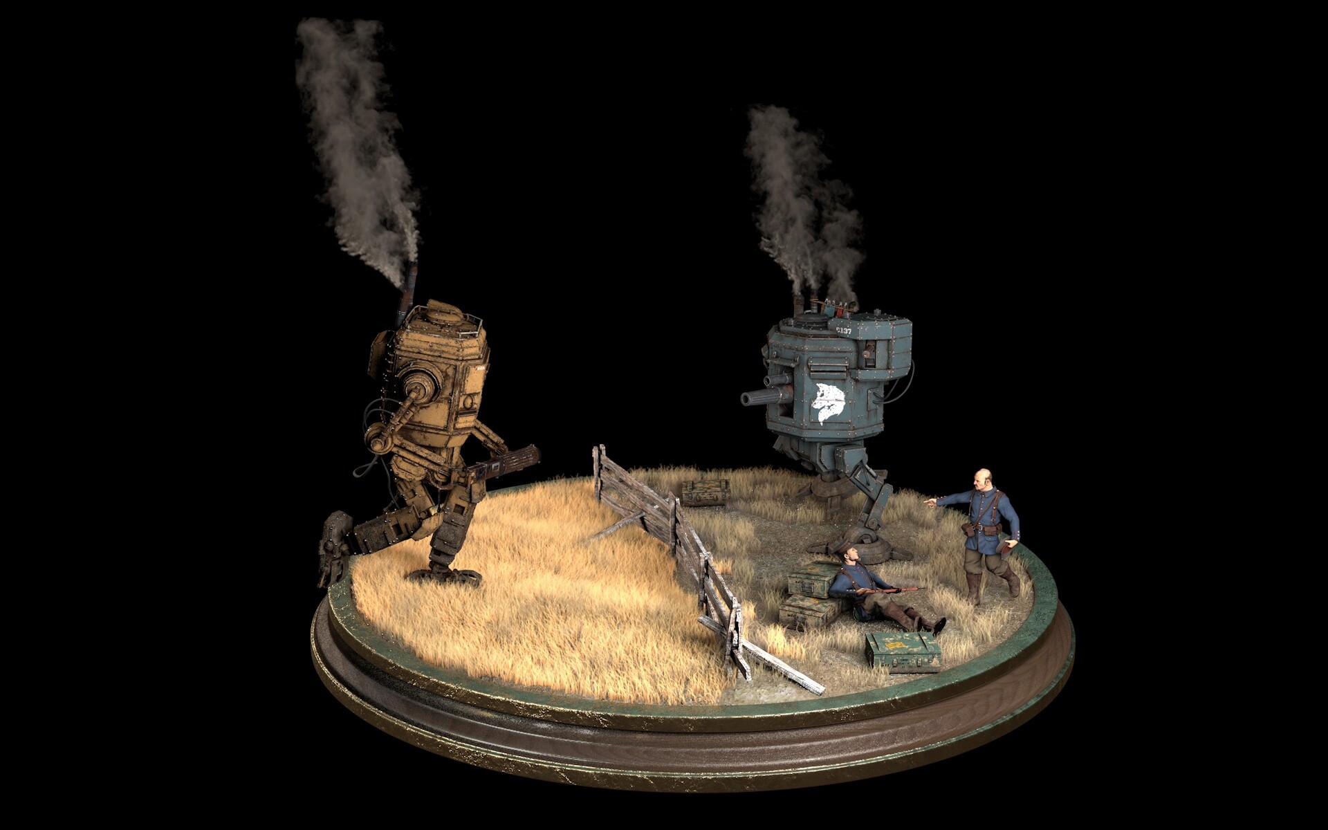 ArtStation - Iron Harvest Fan Art