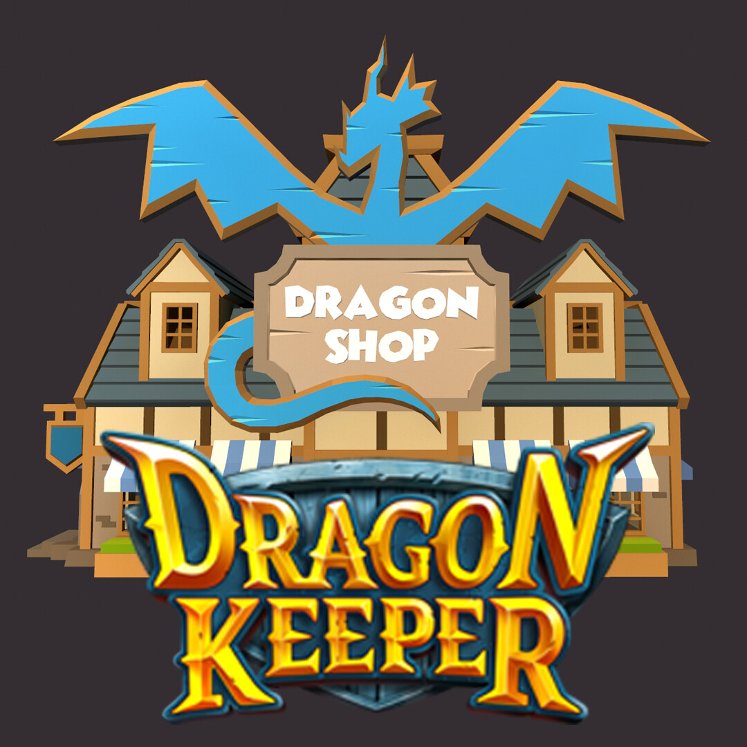 Artstation Dragon Keeper Structures Daniel Collins - dragon keeper roblox