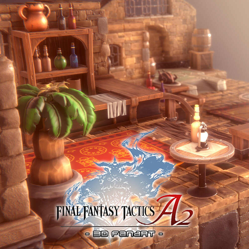 Artstation Unity Final Fantasy Tactics Advance 2 3d Fanart Julien Galibert