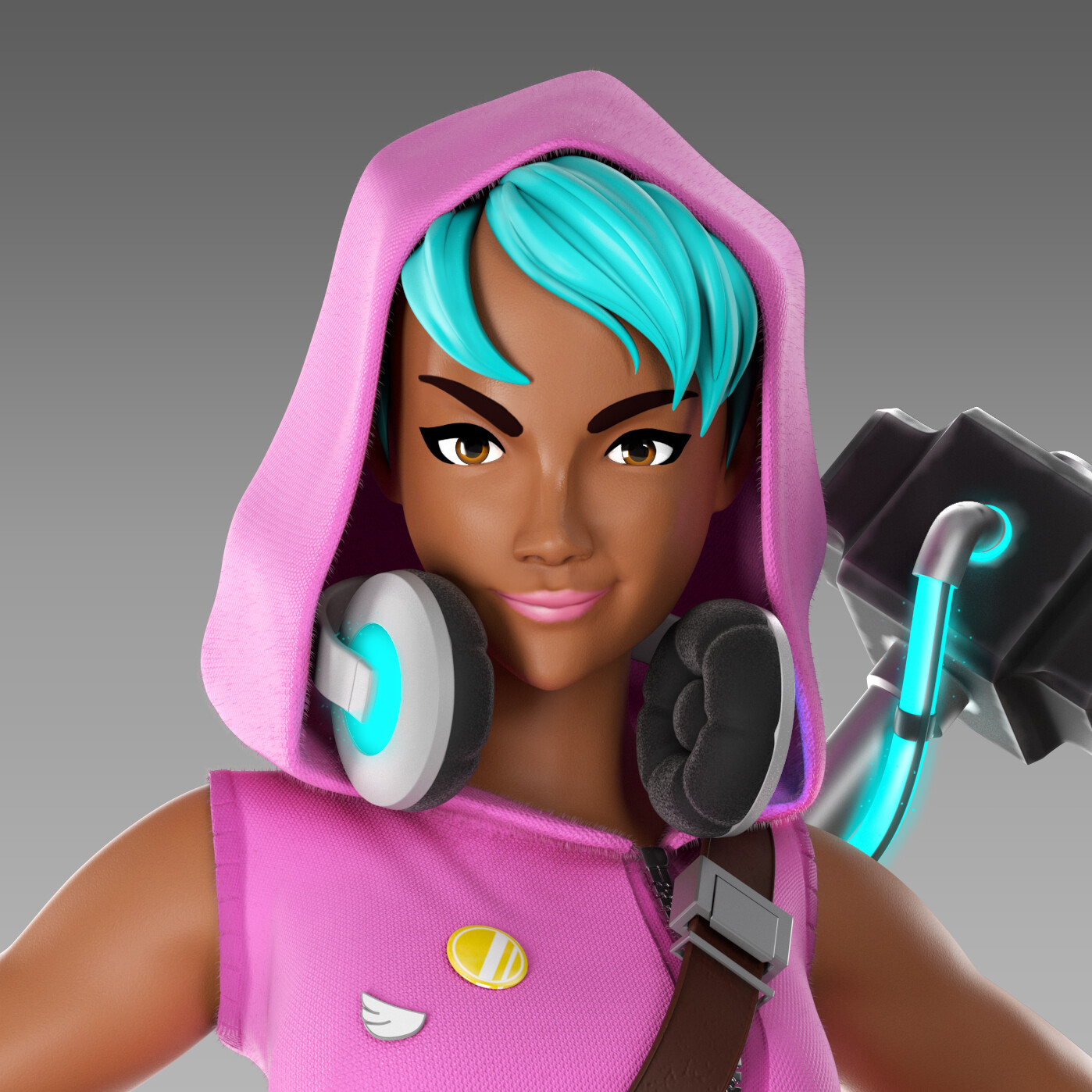 ArtStation - Fandom Esport Character - Battle Royale