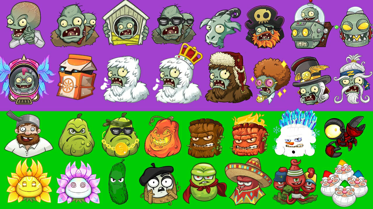 Plants vs Zombies 1 Icon, Mega Games Pack 30 Iconpack