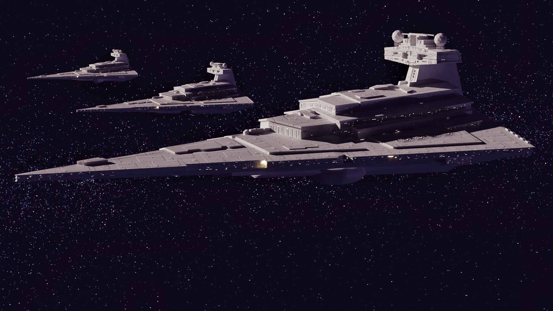 Artstation - Star Destroyer Fleet