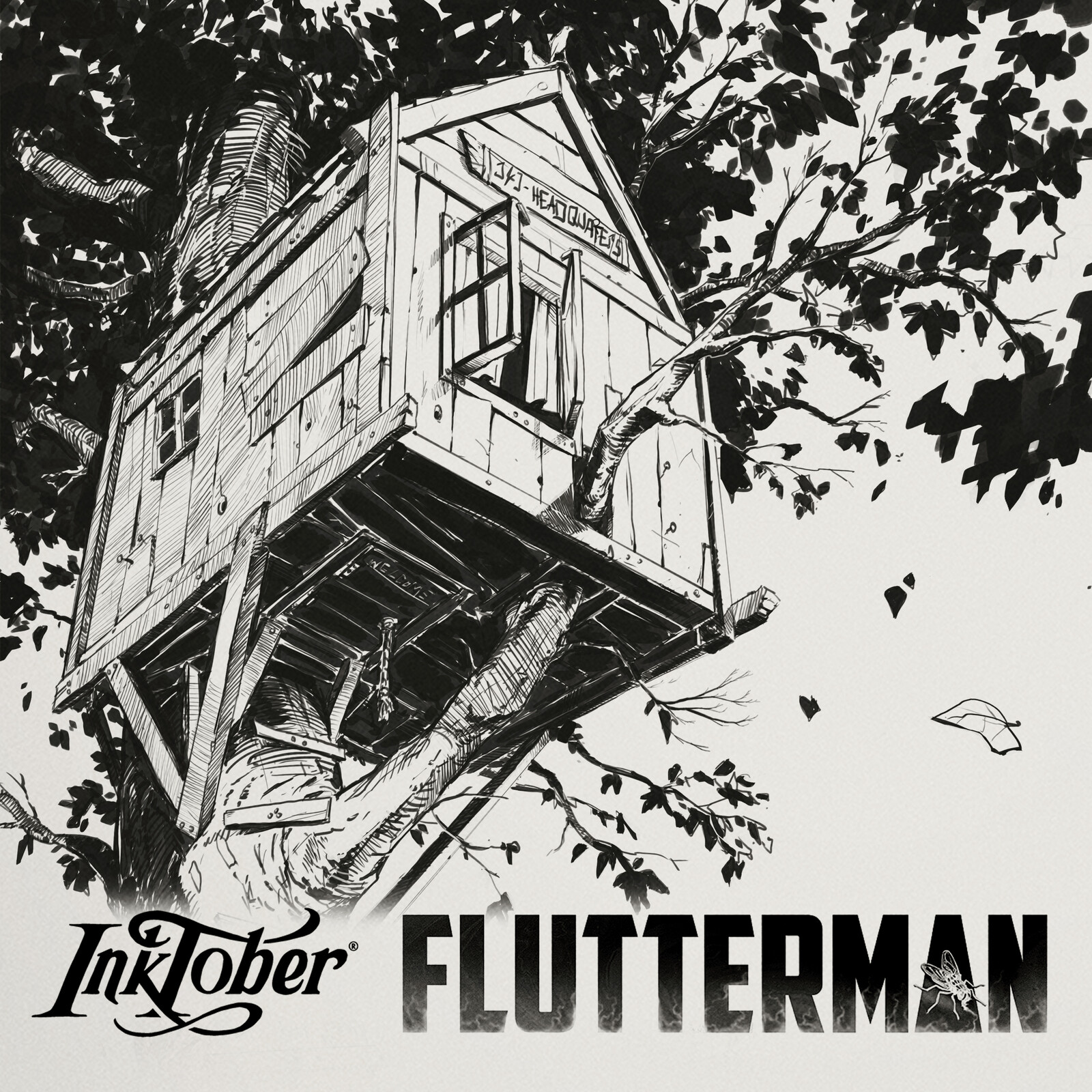 Inktober Flutterman - Week 3