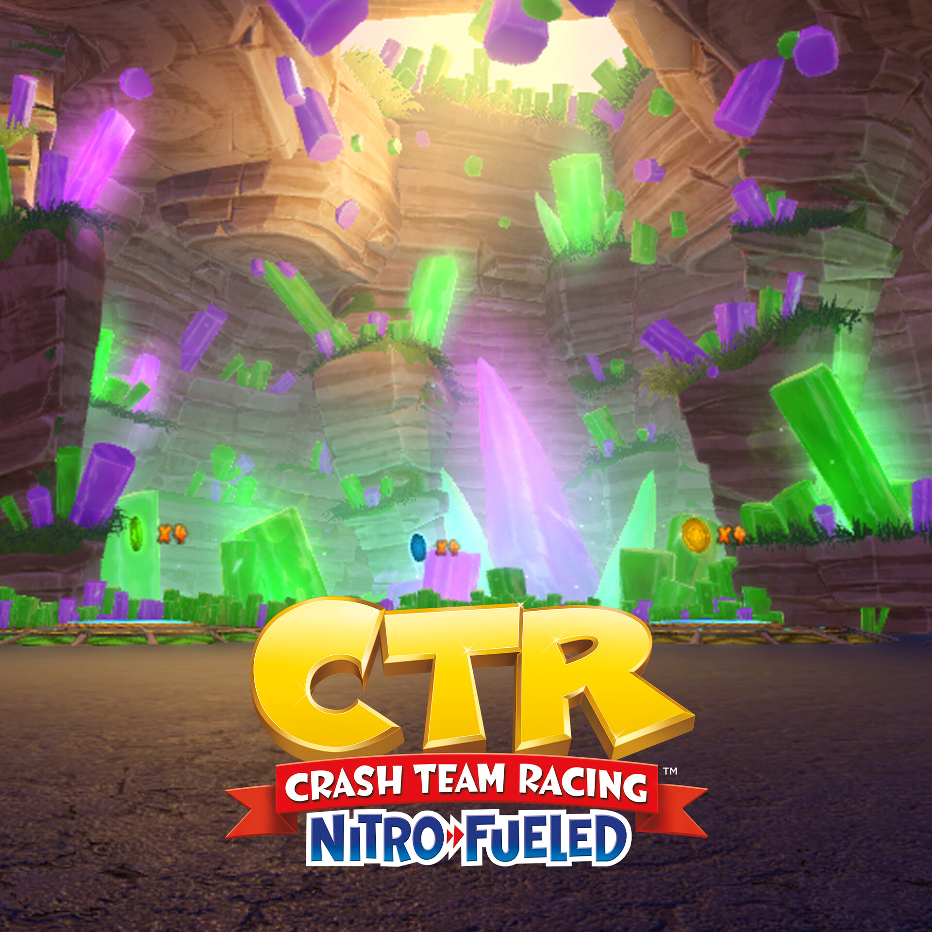 ArtStation Gemstone Valley Cave Crash Team Racing Nitro Fueled
