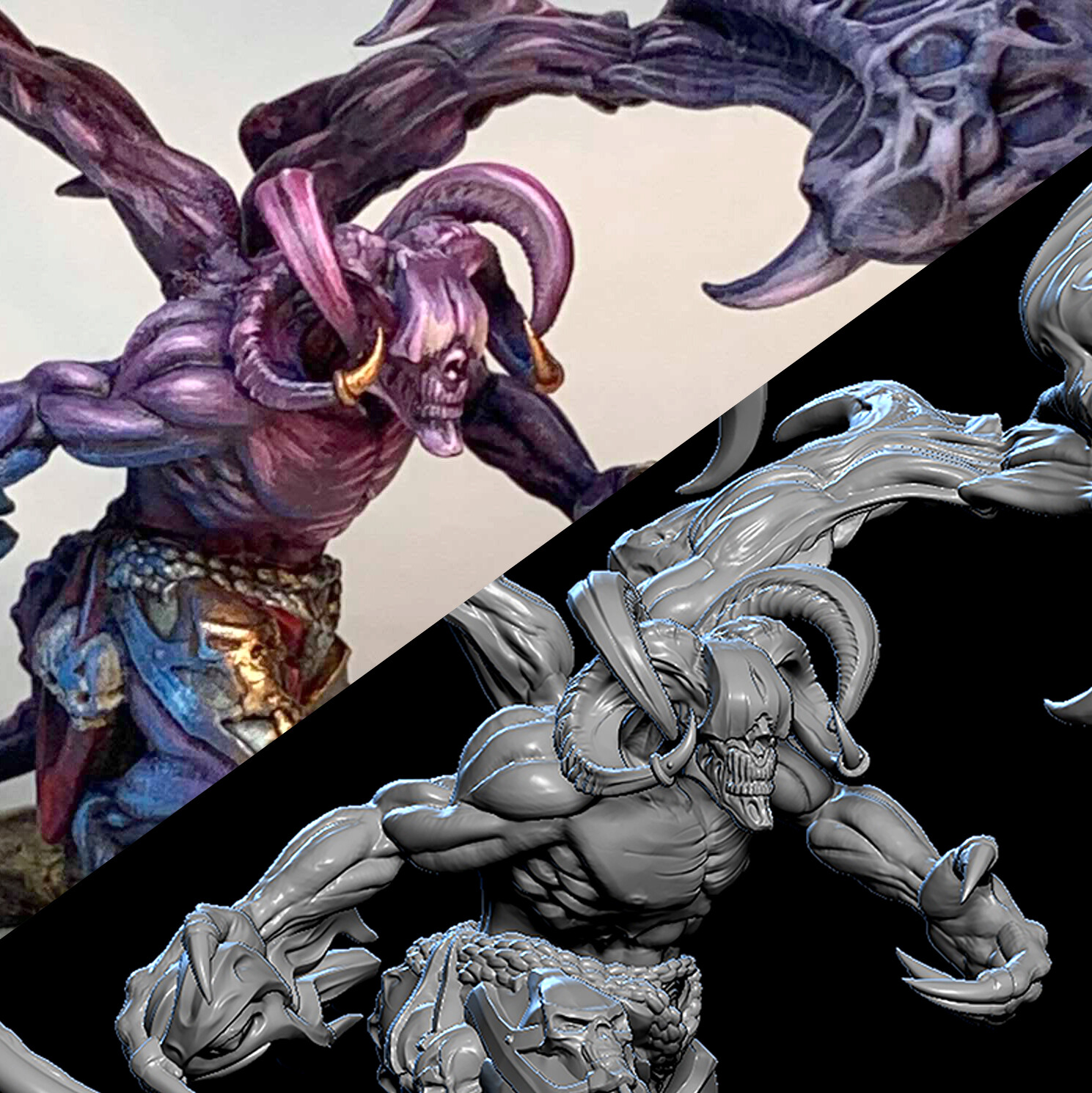 3d Print Tzeentch Daemon Prince