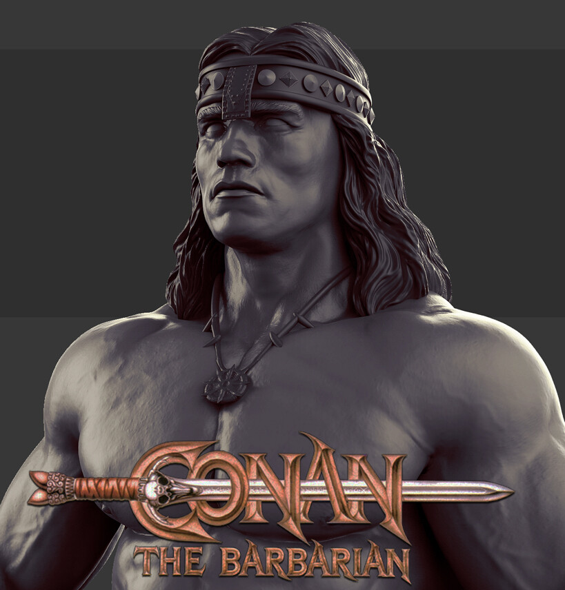 Conan 1:3 Statue