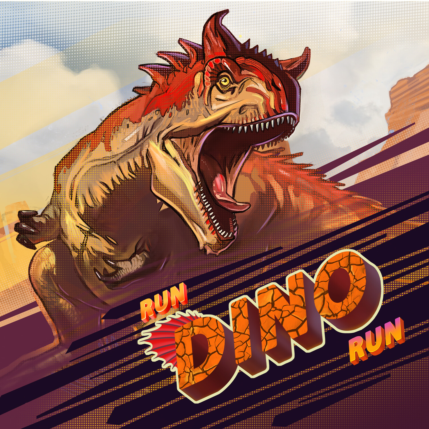ArtStation - Run Dino Run - Dinosaurs