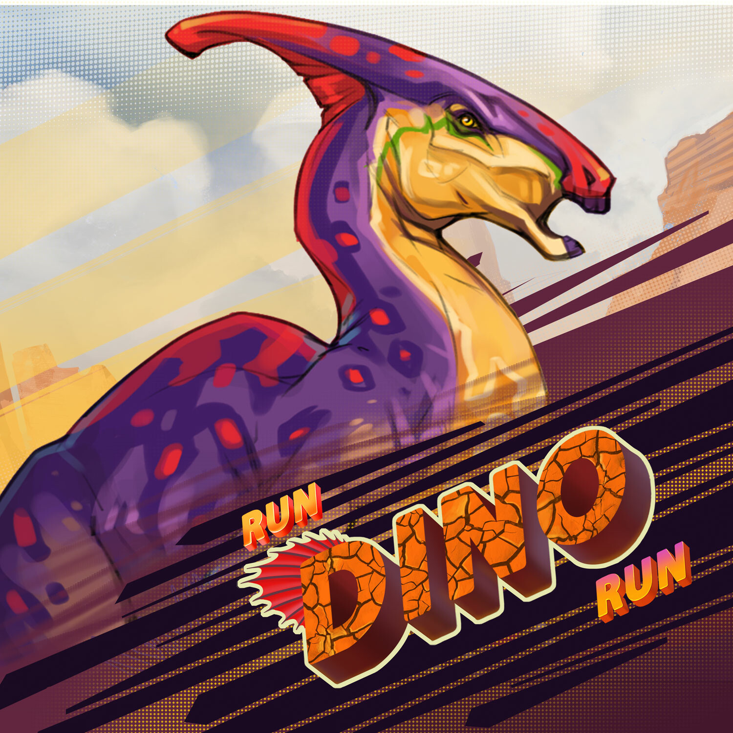 ArtStation - Run Dino Run - Dinosaurs, OWL Studio
