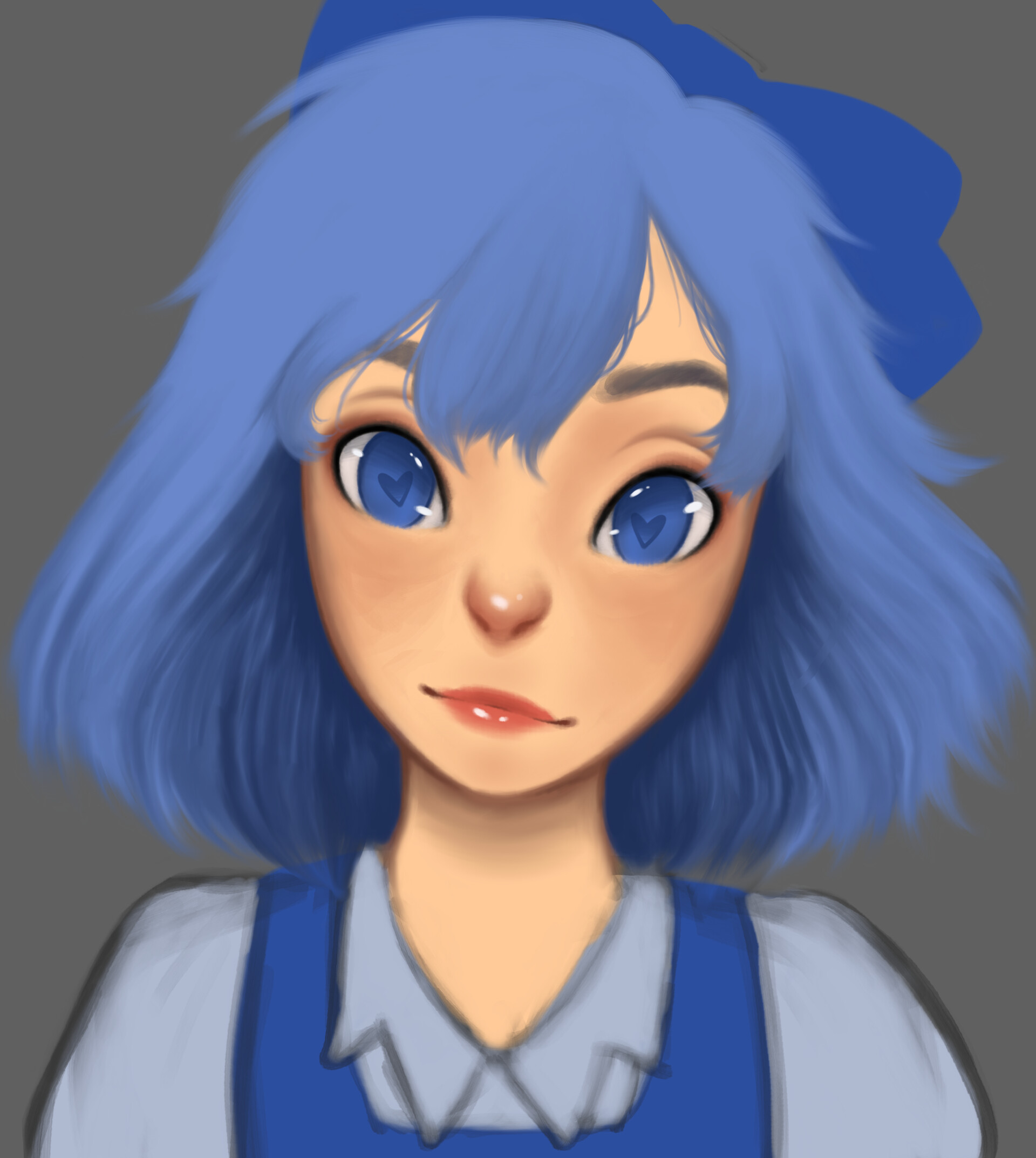 Taylor Hall - Cirno Digital Painting