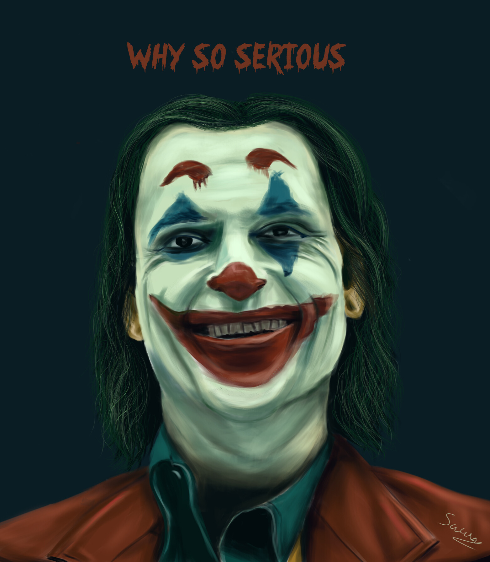 ArtStation - New Digital painting #Joker