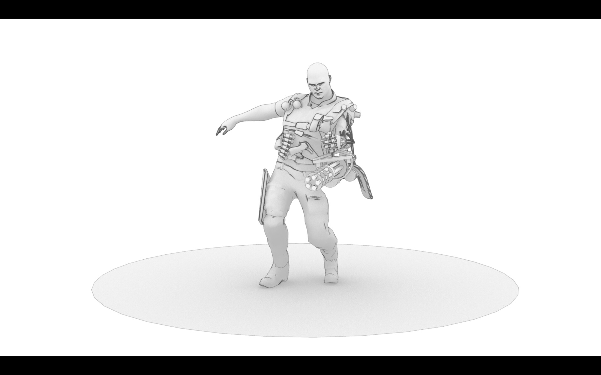 ArtStation - game cycle animation demo