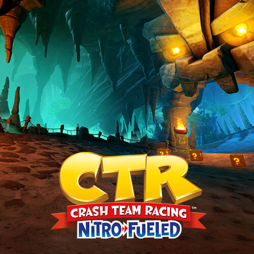 ArtStation Crash Team Racing Nitro Fueled Mystery Caves