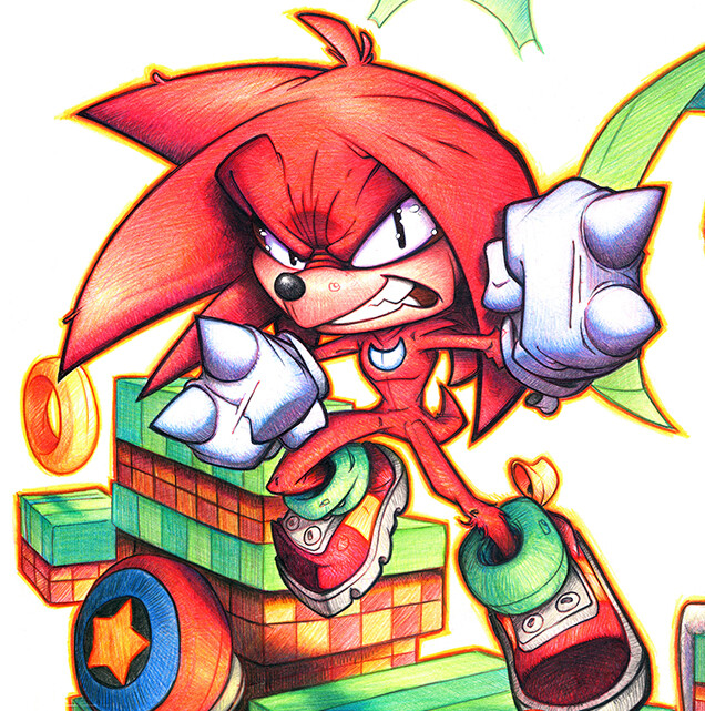  Commission - Knuckles