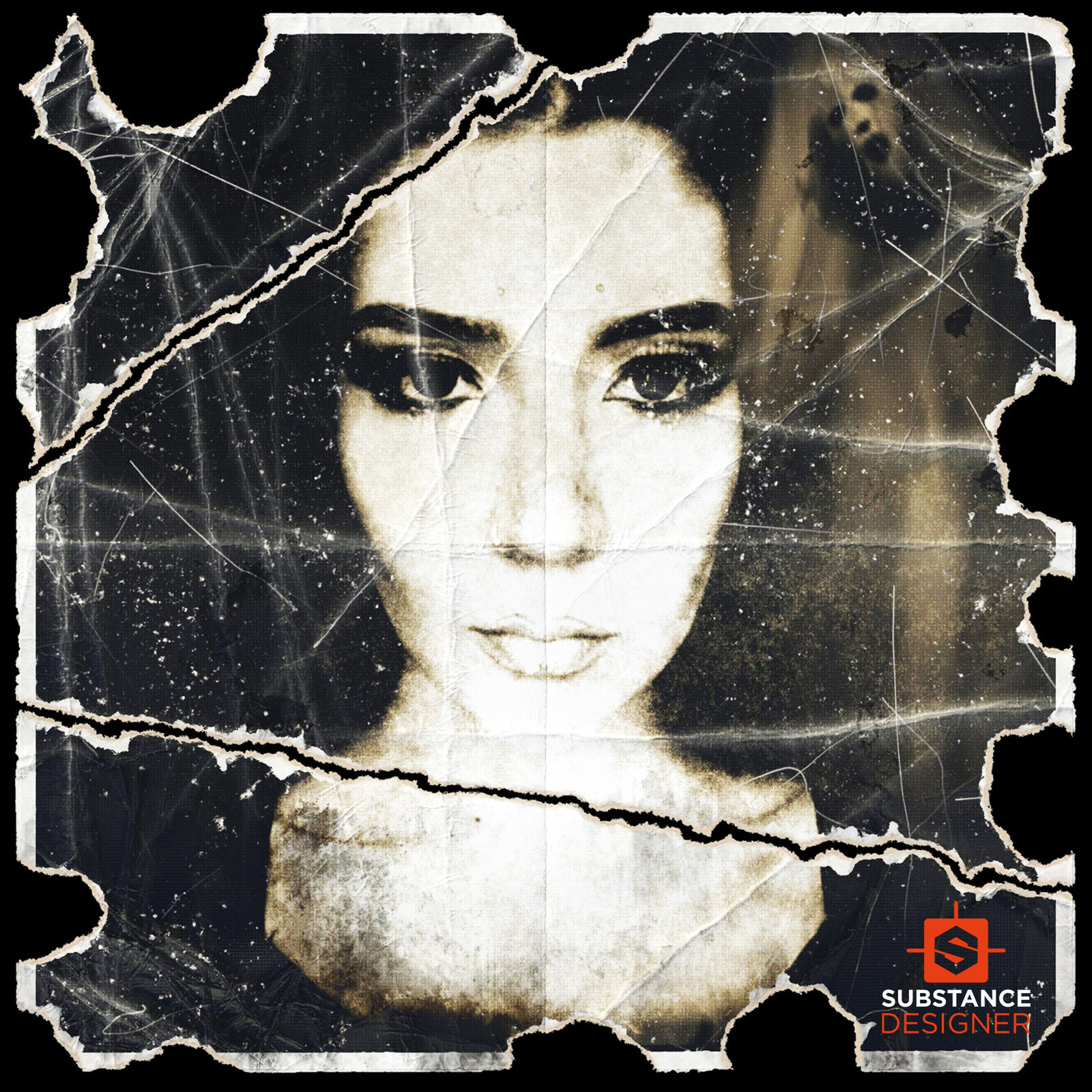 Vintage Photo Maker - %100 Substance Designer