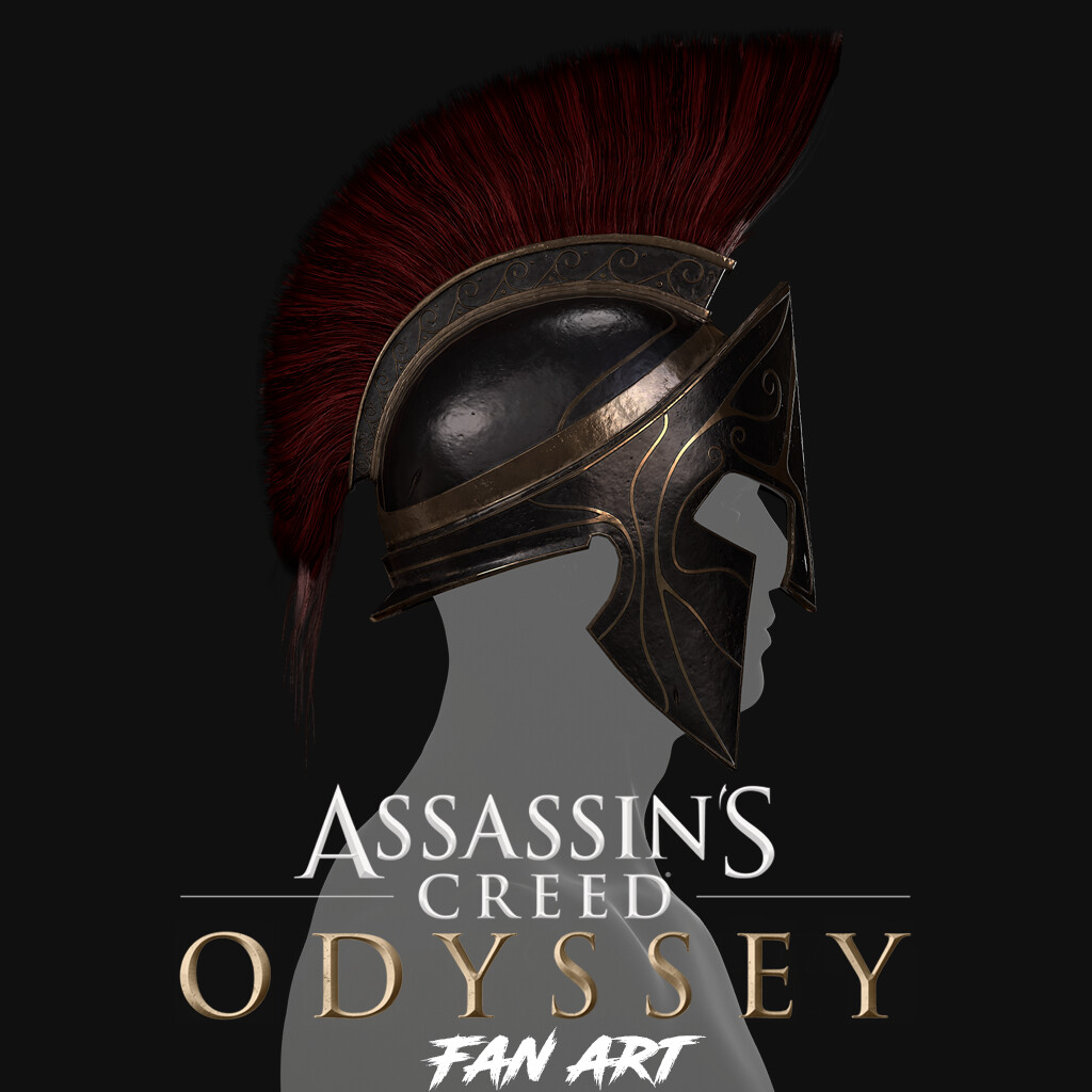 Artstation Spartan Helmet Assassins Creed Odyssey Fan Art 5172