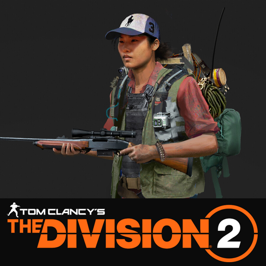 ArtStation - The Division 2 - Division Agent Hunter Concept Art Exploration