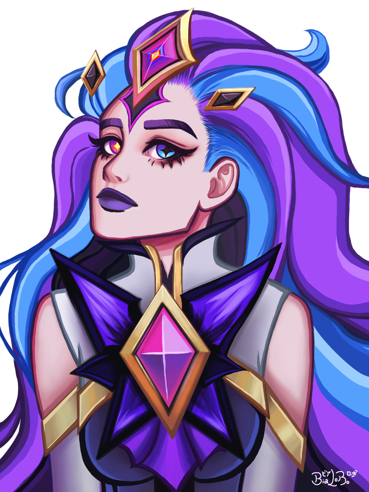 ArtStation - Zoe - Star Guardian - League Of Legends