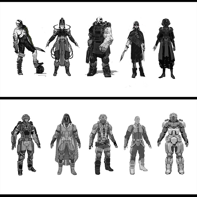 ArtStation - PP soldier concepts