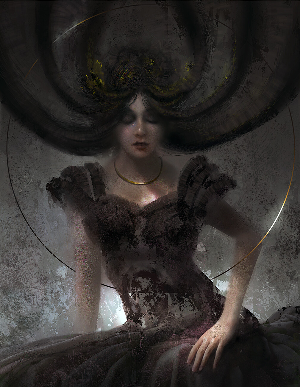 goddess of darkness costume