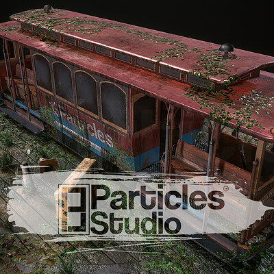 Tram game ready asset ( In House Project )