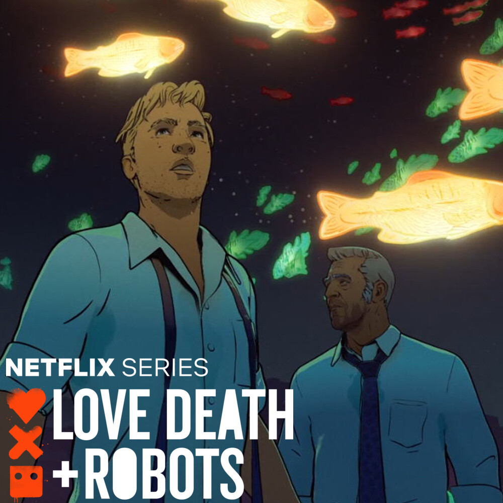 LOVE DEATH + ROBOTS - Fish Night - Fishes Concept Art