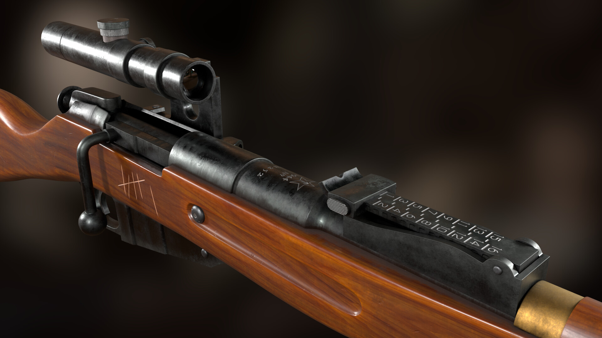 Artstation Mosin Nagant M91 30 Alex Garcia