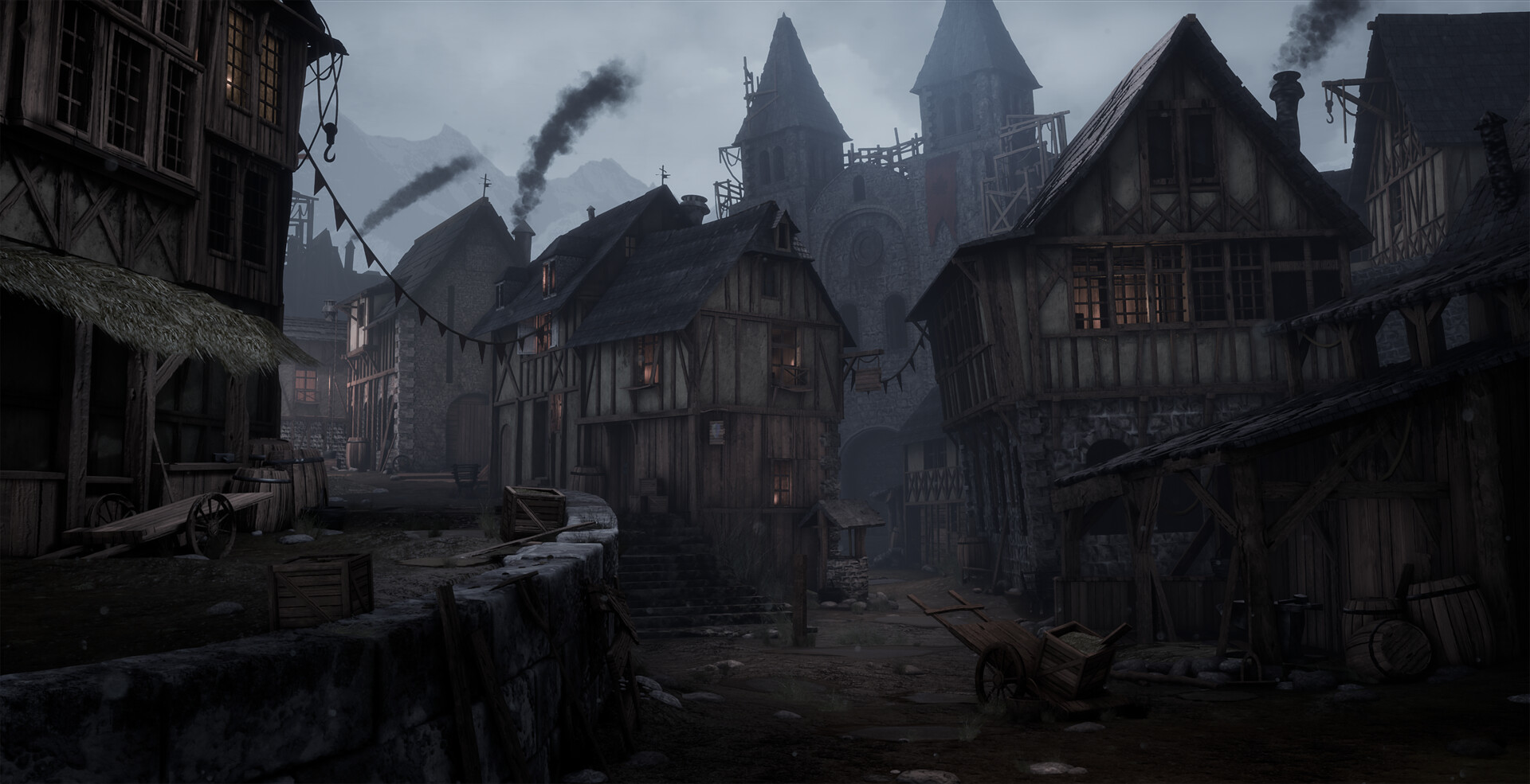 ArtStation - The Dark Ages - 3D Environment