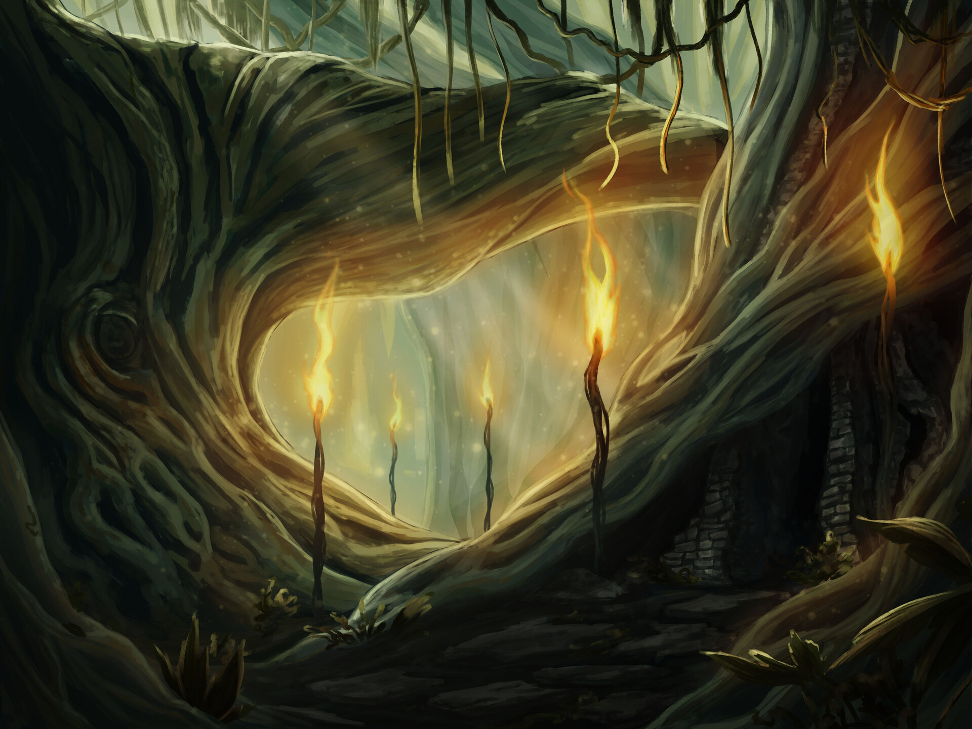 ArtStation Mysterious Jungle