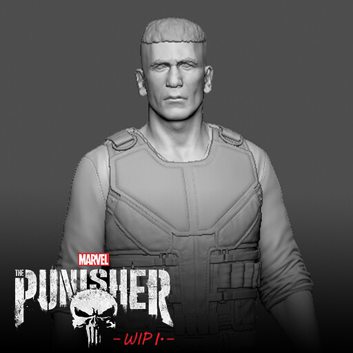 The Punisher WIP -FanArt-