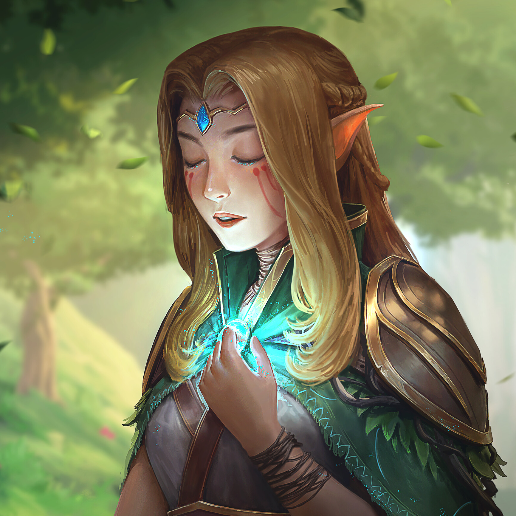 ArtStation - Peaceful Elf