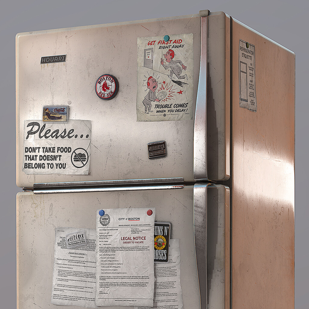 80's Refrigerator 