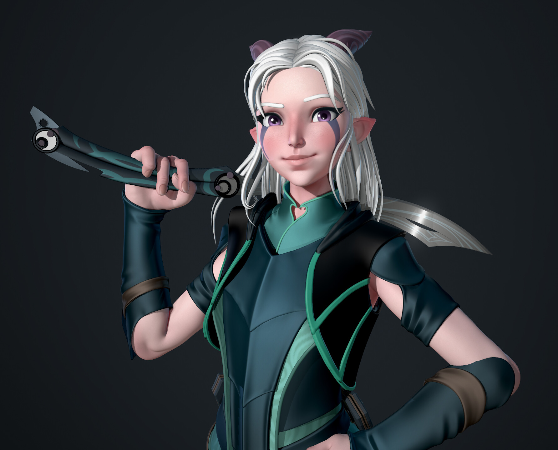 Artstation Rayla The Dragon Prince