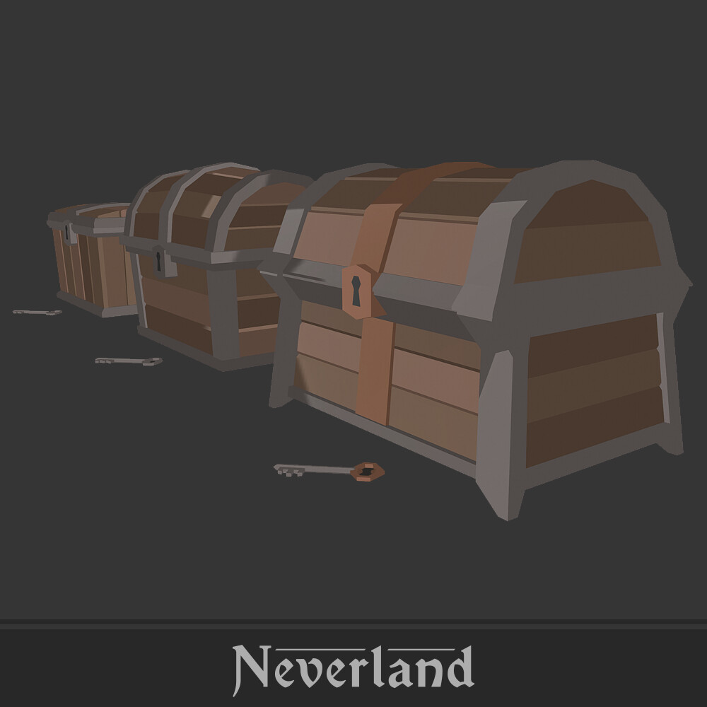 ArtStation Iron Chests